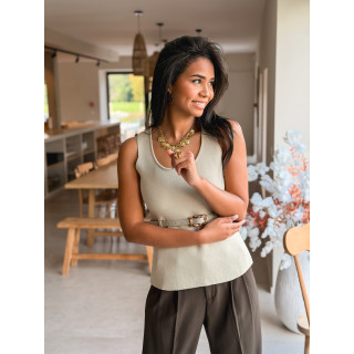Blouse Grâce - Beige