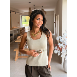 Blouse Grâce - Beige