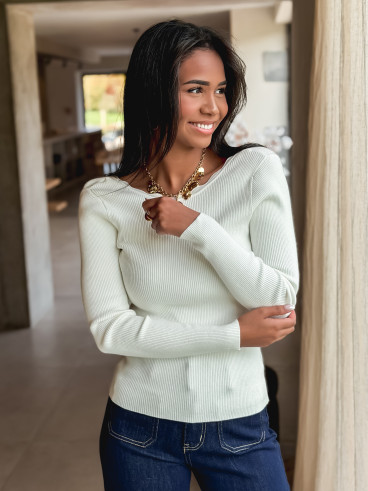 Pull Ania - Blanc