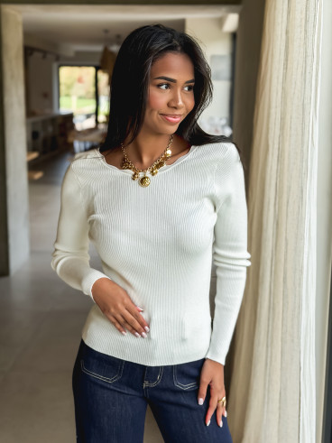 Pull Ania - Blanc