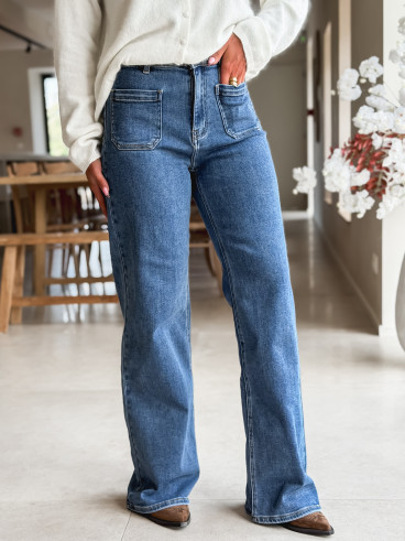 Jeans Anna - Bleu