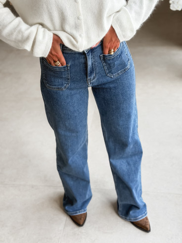 Jeans Anna - Bleu