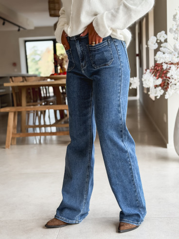 Jeans Anna - Bleu