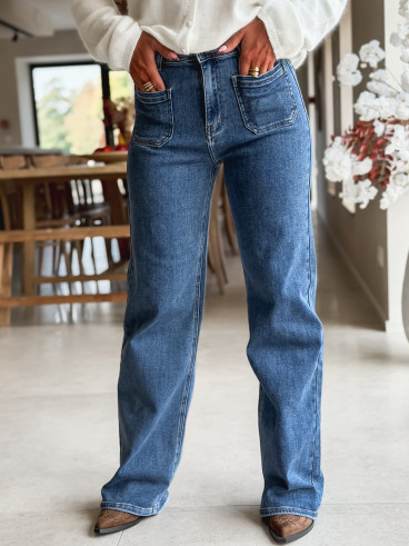 Jeans Anna - Bleu