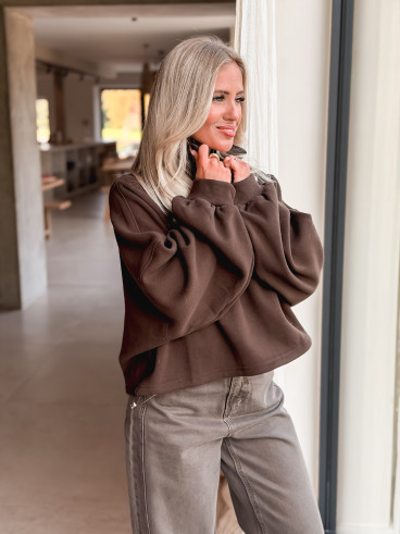 Pull Thais - Chocolat