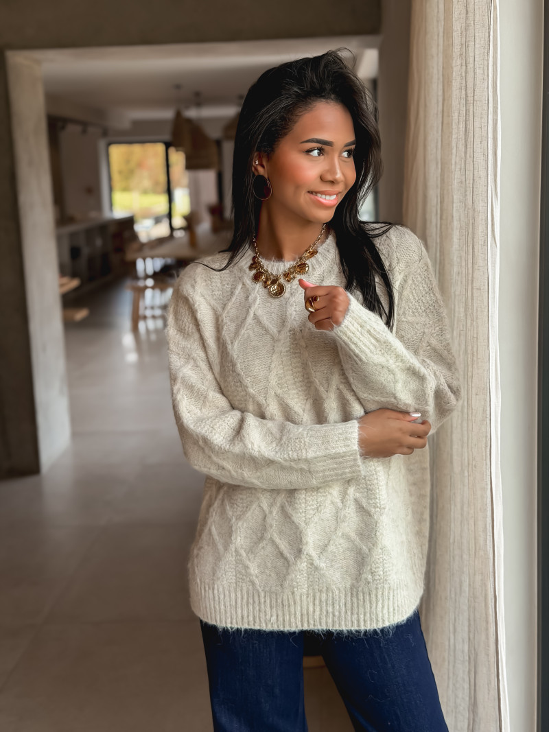 Pull Sam - Beige