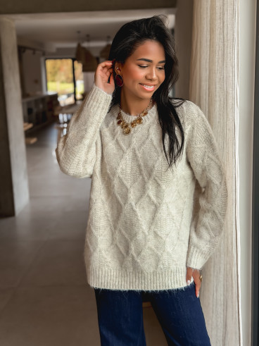 Pull Sam - Beige