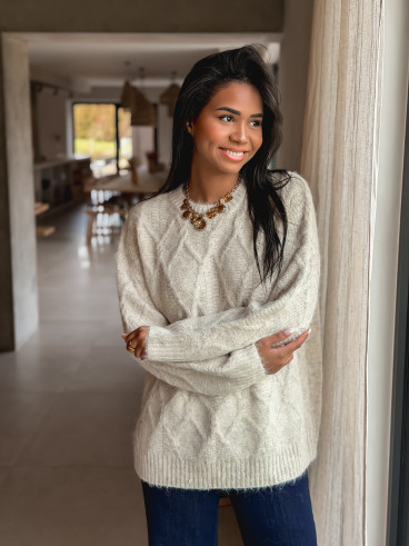 Pull Sam - Beige