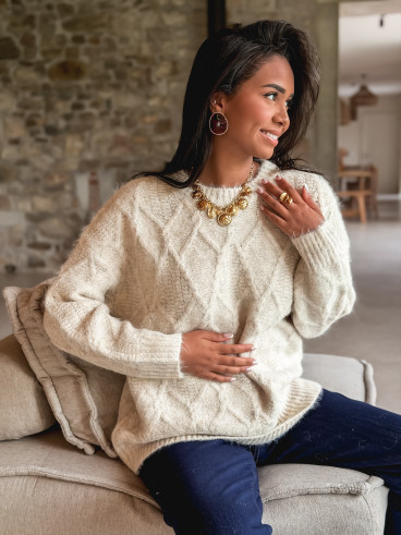 Pull Sam - Beige