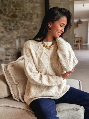 Pull Sam - Beige
