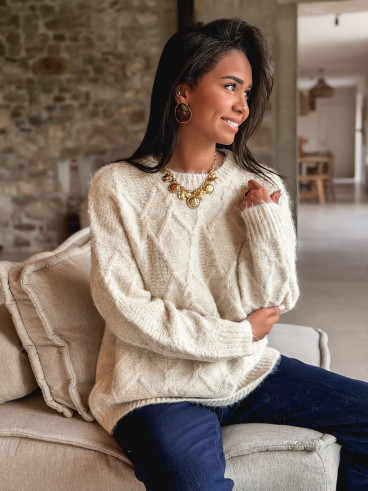 Pull Sam - Beige