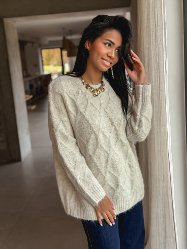 Pull Sam - Beige