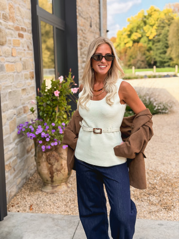Blouse Grâce - Ecru