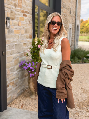 Blouse Grâce - Ecru
