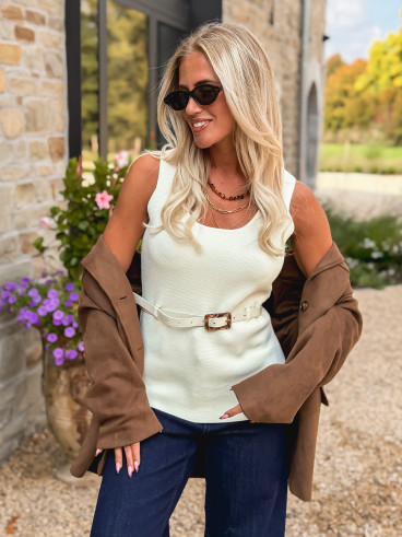Blouse Grâce - Ecru