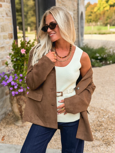 Blouse Grâce - Ecru