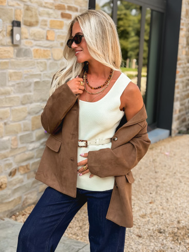Blouse Grâce - Ecru