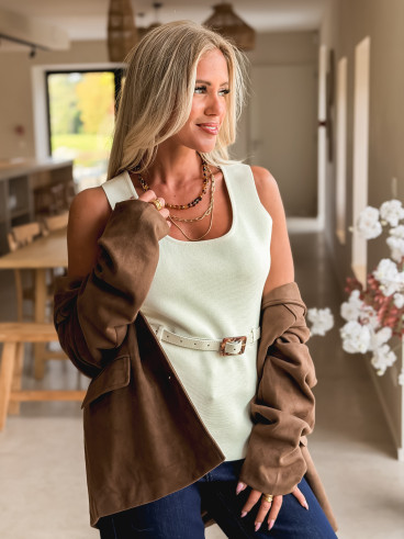 Blouse Grâce - Ecru
