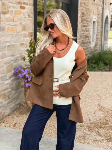 Veste Jordane - Chocolat