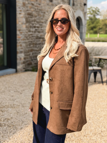 Veste Jordane - Chocolat