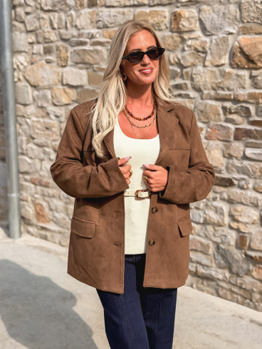 Veste Jordane - Chocolat