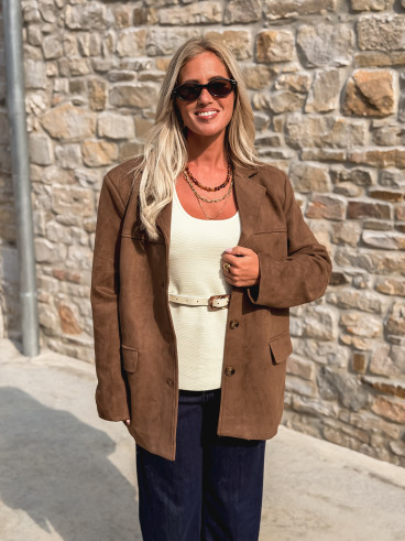 Veste Jordane - Chocolat