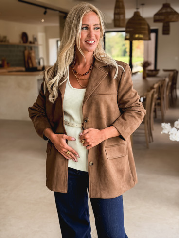 Veste Jordane - Chocolat