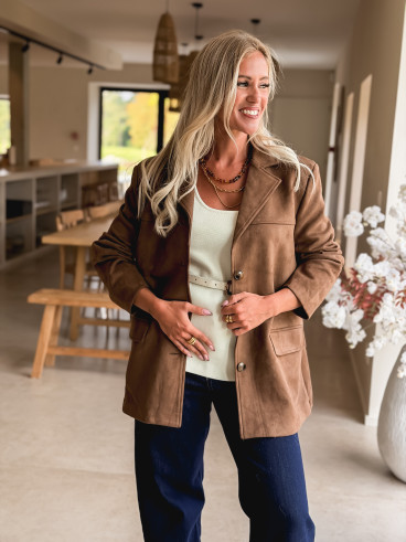 Veste Jordane - Chocolat