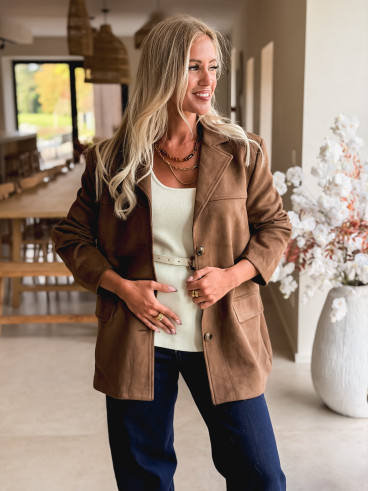 Veste Jordane - Chocolat