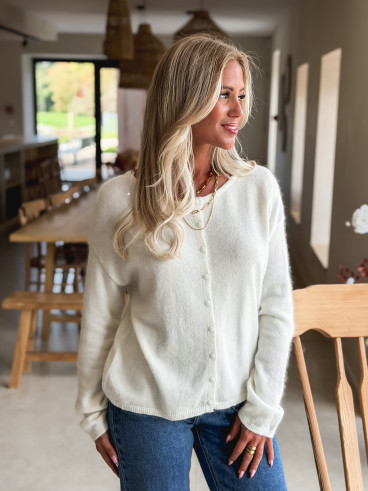 Pull Zaria - Blanc