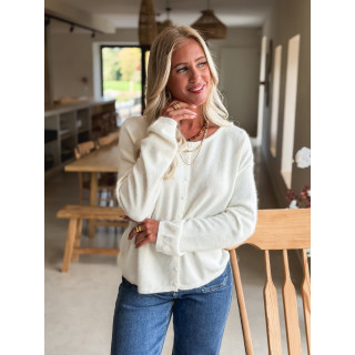 Pull Zaria - Blanc
