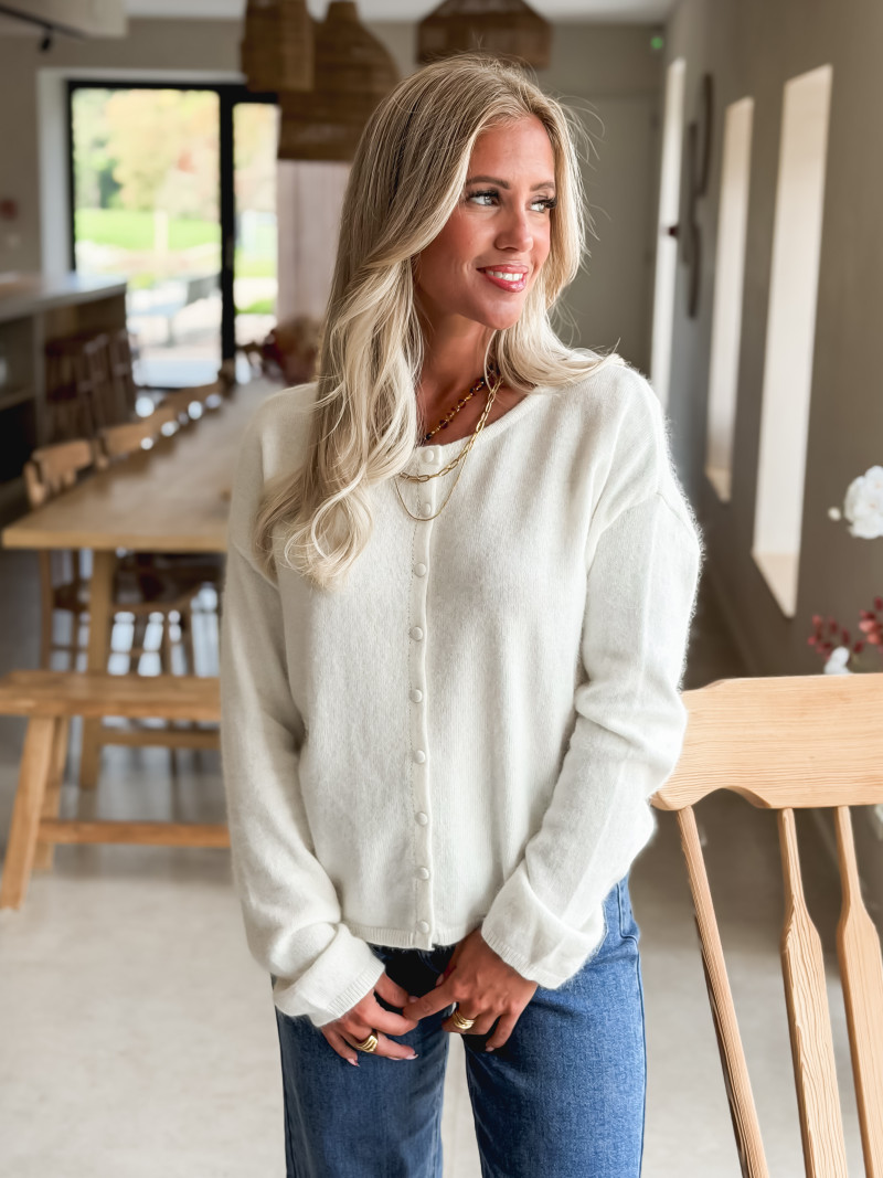 Pull Zaria - Blanc