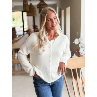 Pull Zaria - Blanc