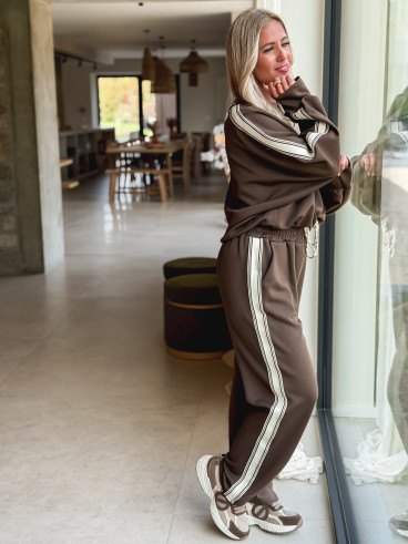Pantalon Elysea - Chocolat