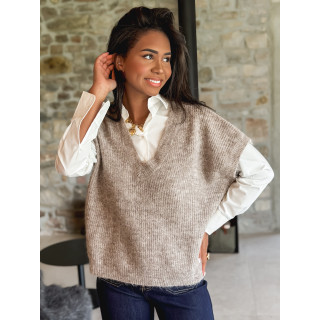 Pull Historia - Taupe