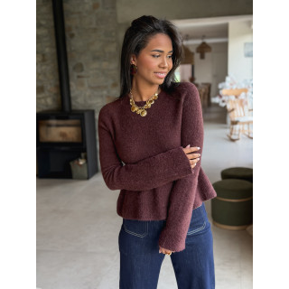 Pull Manelise - Chocolat