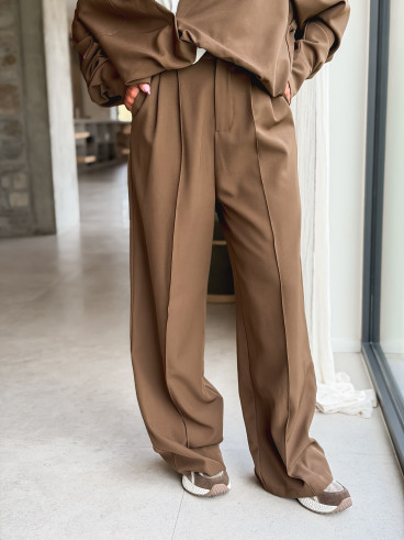 Pantalon Tania - Chocolat