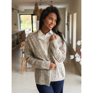 Gilet Myrelis - Taupe