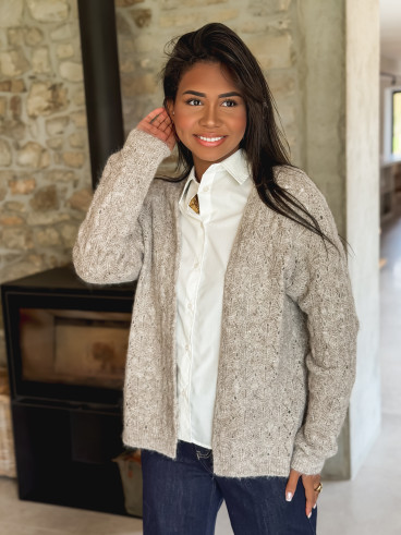 Gilet Myrelis - Taupe