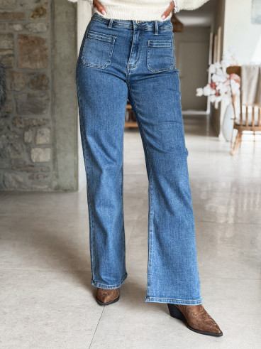 Jeans Anna - Bleu