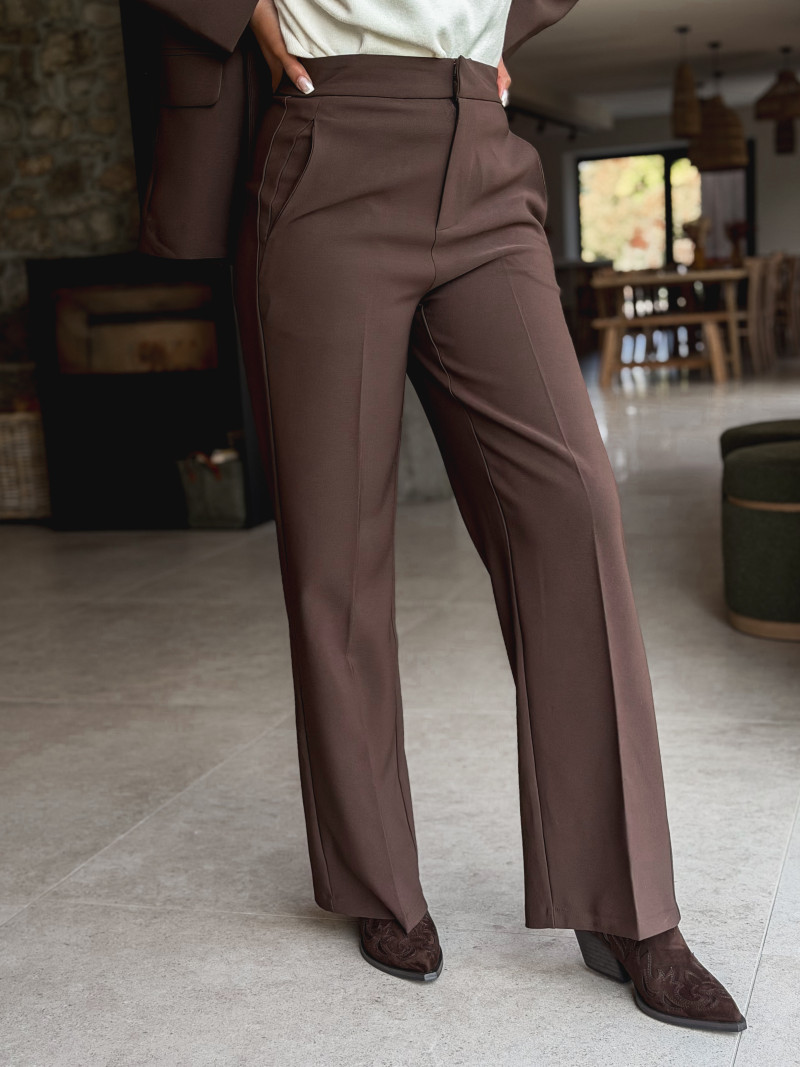 Pantalon Malee - Chocolat