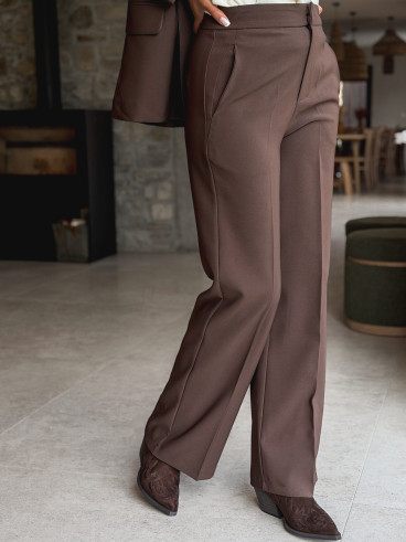 Pantalon Malee - Chocolat