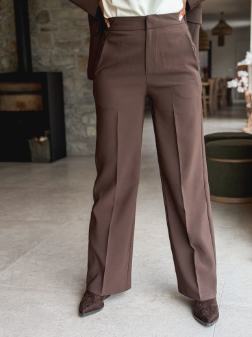 Pantalon Malee - Chocolat