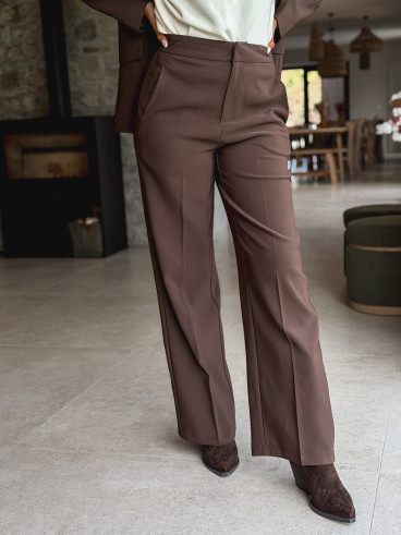 Pantalon Malee - Chocolat