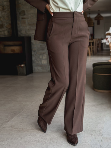 Pantalon Malee - Chocolat