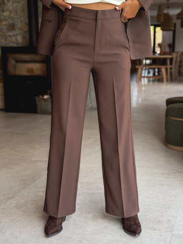 Pantalon Malee - Chocolat