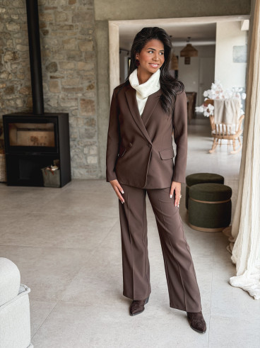 Pantalon Malee - Chocolat