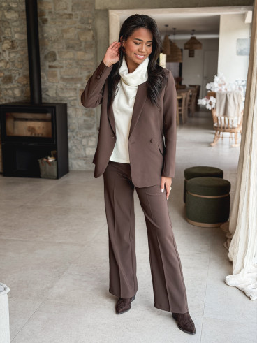 Pantalon Malee - Chocolat