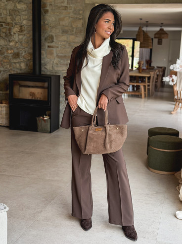 Pantalon Malee - Chocolat