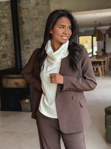 Blazer Malee - Chocolat